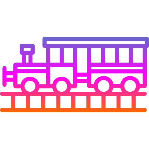 trem Generic gradient outline Ícone