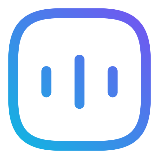 チャート Generic gradient outline icon