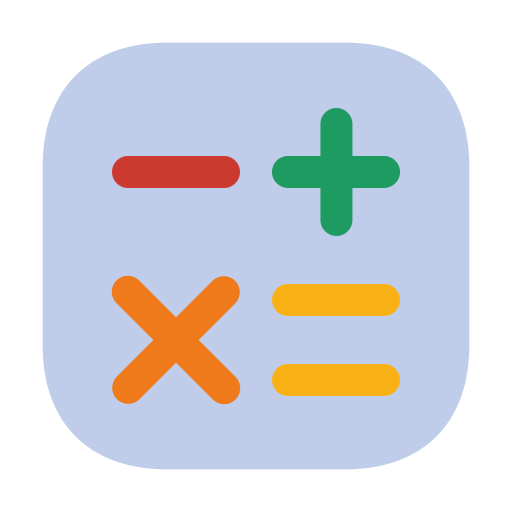 수학 Generic color fill icon