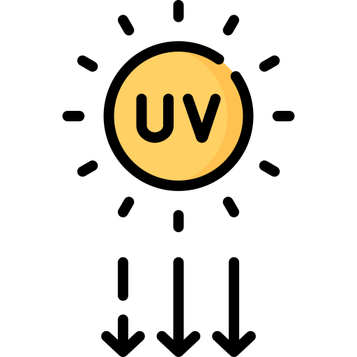 ultravioleta Special Lineal color icono