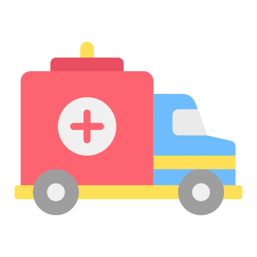 ambulanza Good Ware Flat icona