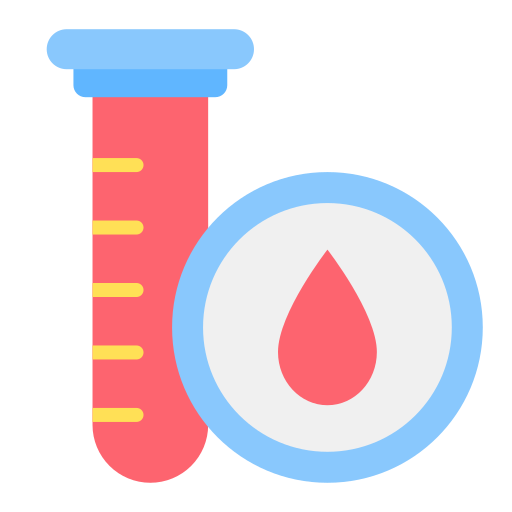 Blood test Good Ware Flat icon