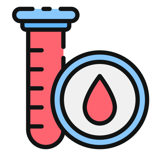 Blood test Good Ware Lineal Color icon