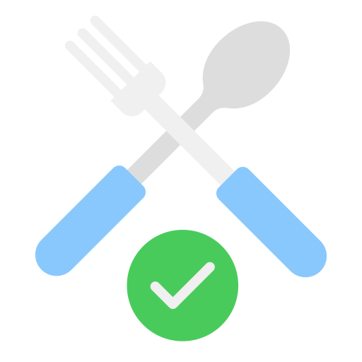 Food safety Good Ware Flat icon