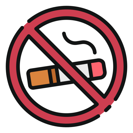 interdiction de fumer Good Ware Lineal Color Icône