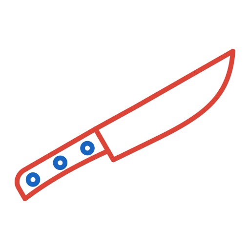 칼 Generic color outline icon