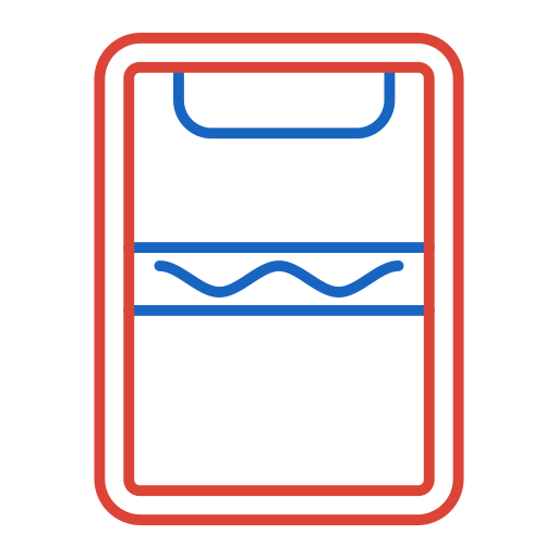 警察の盾 Generic color outline icon