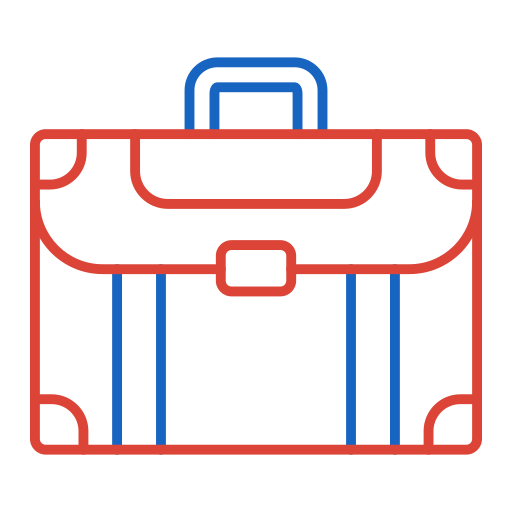 Suitcase Generic color outline icon