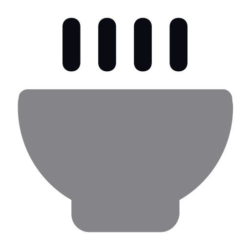 Bowl Generic color fill icon