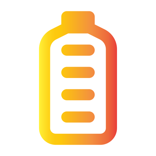 butelka wody Generic gradient outline ikona