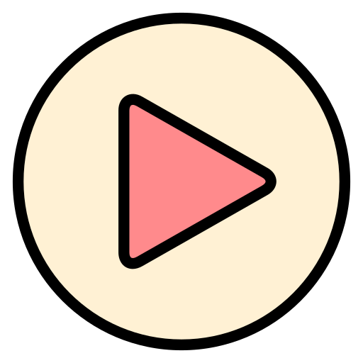 Play button Generic color lineal-color icon