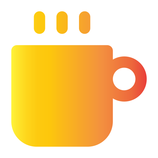 커피 머그 Generic gradient fill icon