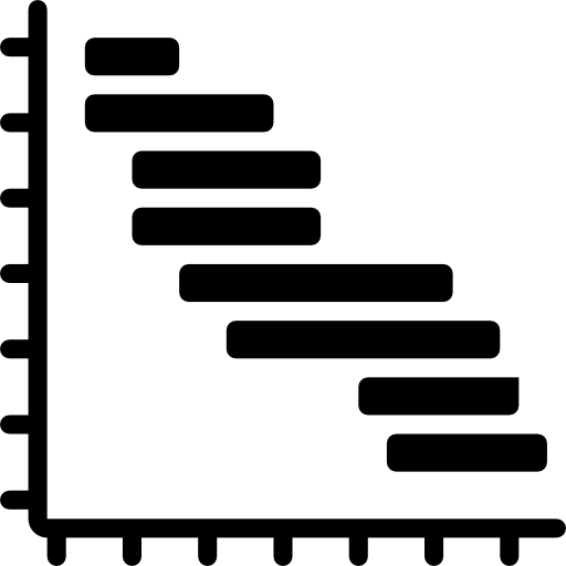 balkendiagramm Basic Miscellany Fill icon
