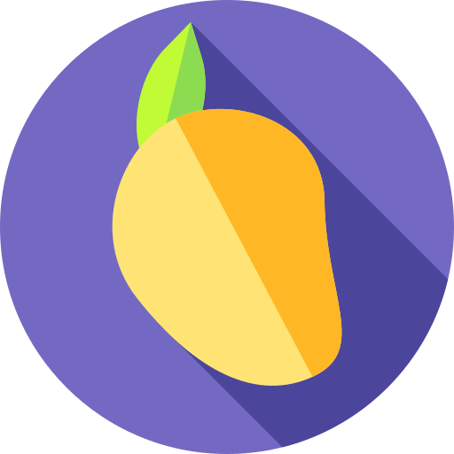 mango Flat Circular Flat icona