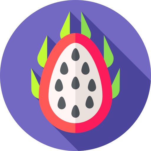 drakenfruit Flat Circular Flat icoon