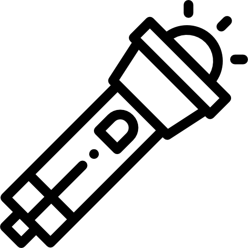 фонарь Detailed Rounded Lineal иконка