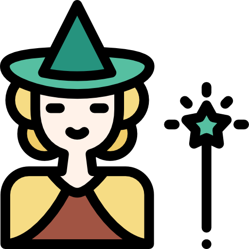 Fairy Detailed Rounded Lineal color icon