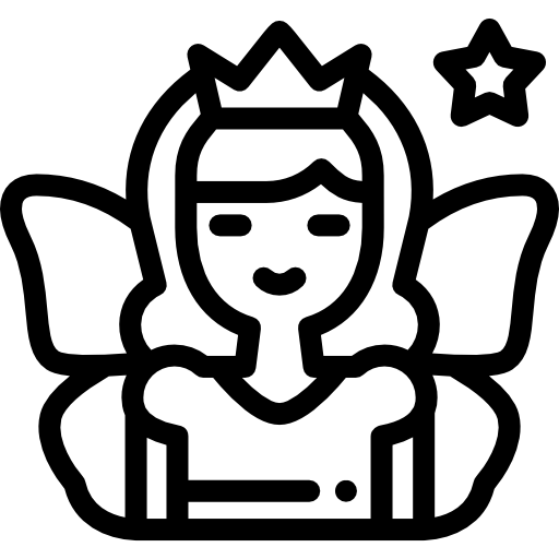 요정 Detailed Rounded Lineal icon