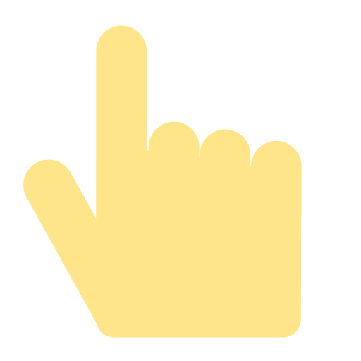 Finger Generic color fill icon