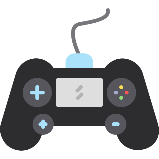 consola de juegos Generic color fill icono