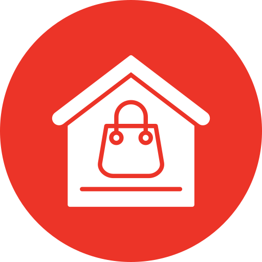 Home delivery Generic color fill icon