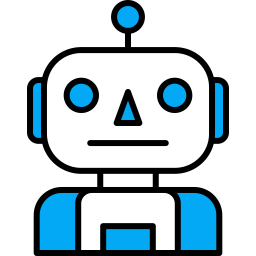 ロボット工学 Generic color lineal-color icon