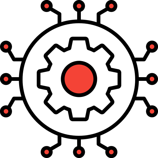 algorytm Generic color lineal-color ikona