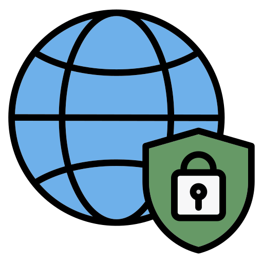 sicurezza internet Generic color lineal-color icona