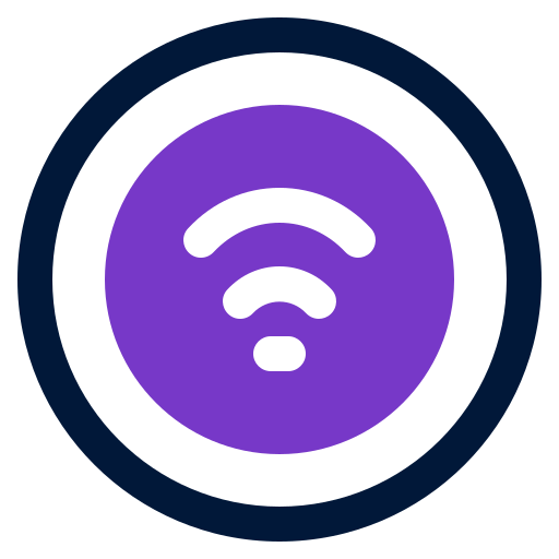 wi-fi信号 Yogi Aprelliyanto Bold Duotone icon