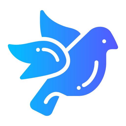 鳥 Generic gradient fill icon