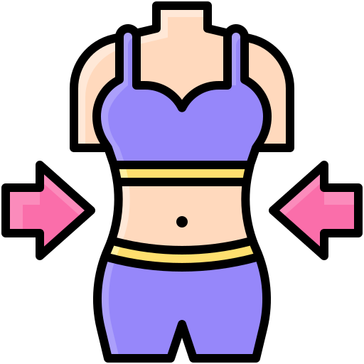 Weight loss Generic color lineal-color icon