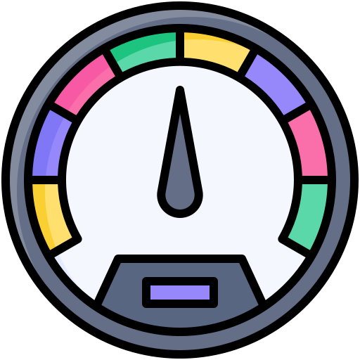 속도계 Generic color lineal-color icon