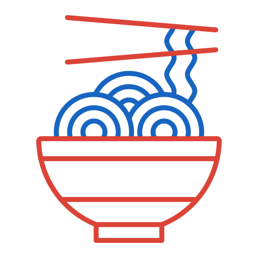 pasta Generic color outline icono