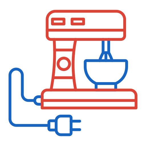 Electric mixer Generic color outline icon