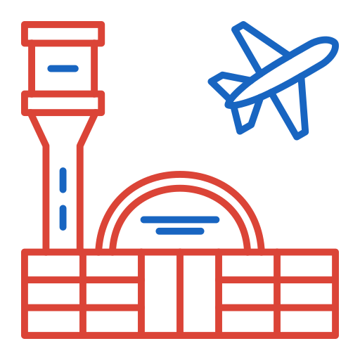 공항 Generic color outline icon