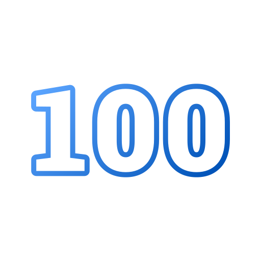 100 Generic gradient outline Ícone