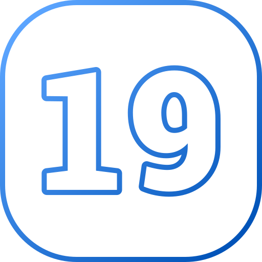 19 Generic gradient outline icono