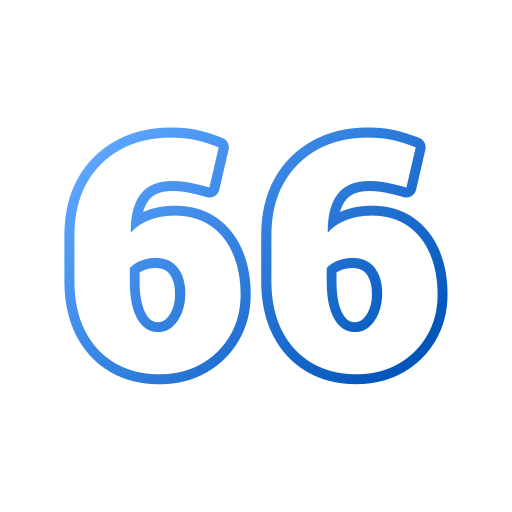 66 Generic gradient outline icoon