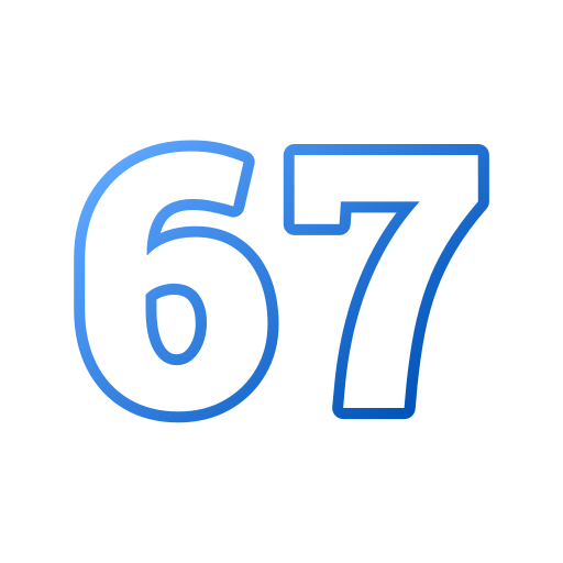 67 Generic gradient outline icoon