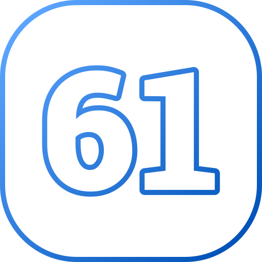 61 Generic gradient outline icon