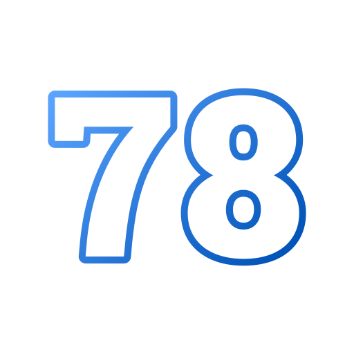 78 Generic gradient outline icoon