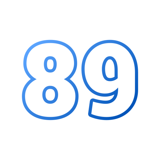 89 Generic gradient outline icon