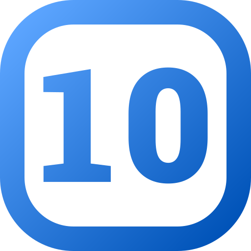 10 Generic gradient fill icon