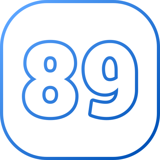 89 Generic gradient outline icoon