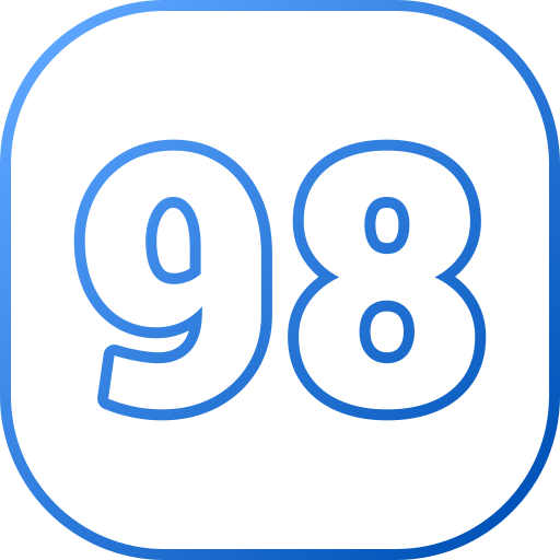 98 Generic gradient outline icoon