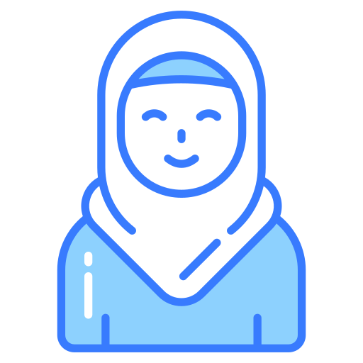 muslimah Generic color lineal-color icon