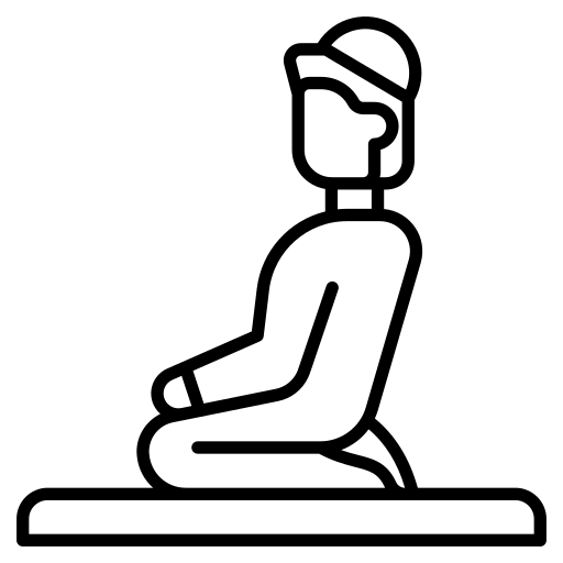 Salat Generic black outline icon