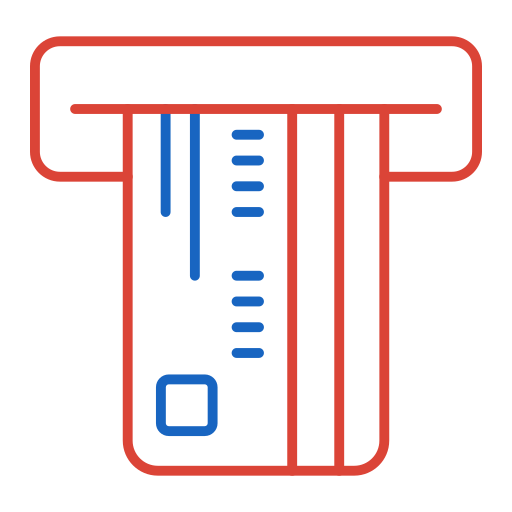 Atm Generic color outline icon