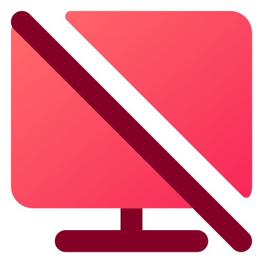 monitor Generic gradient fill icon