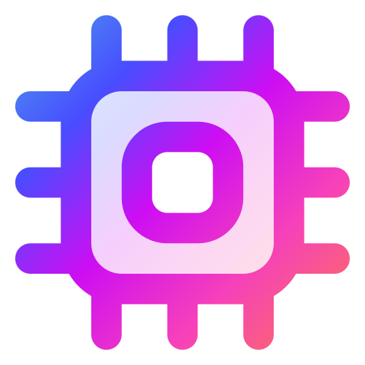 칩 Generic gradient lineal-color icon